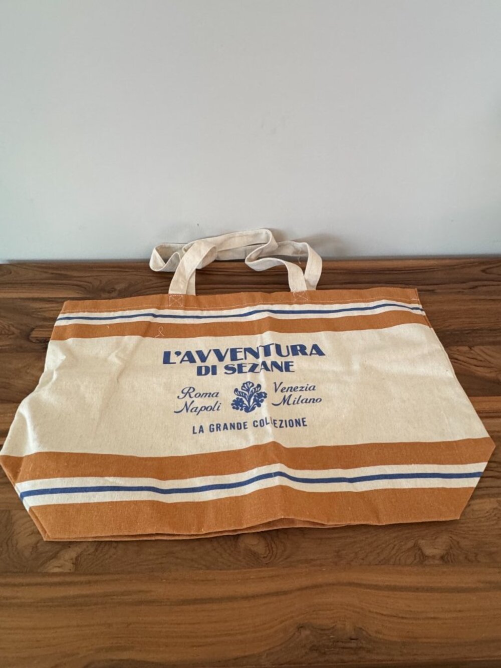 Italy We Have You Covered Sezane Cloth Tote Bag - NWOT - Picture 7 of 11